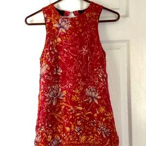 Free People Floral Shift Dress